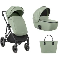KIKKABOO Thea 2024 2 In 1 Kinderwagen Mit Babywanne - Military Green - One Size