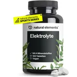 Elektrolyte Tabletten – 180 Tabletten mit Magnesium, Kalzium, Natrium und Chlorid – mit Magnesium für dein Elektrolytgleichgewicht und deine Muskelfunktion – geeignet für Keto Ernährung