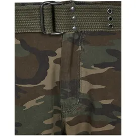 Brandit Textil Savage Vintage Kurze Hose Woodland 2XL
