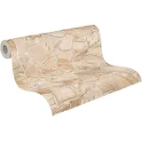 A.S. Création Tapete Steinoptik Beige Creme Terra 389329 - Vliestapete Stein - 10,05 m x 0,53 m - Made in Germany