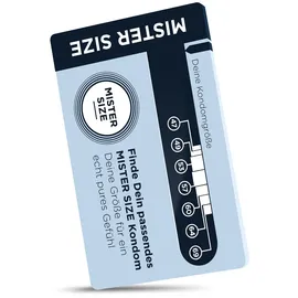 MISTER SIZE Condom Sizer