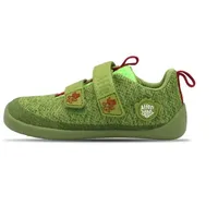 Affenzahn Barfußschuh Knit Happy Drache für Kinder, grün, Gr.