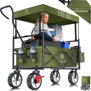 Kesser GT9000 Bollerwagen Khaki