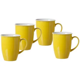 Ritzenhoff & Breker Doppio Kaffeetasse 0,32 l Gelb 4 St.