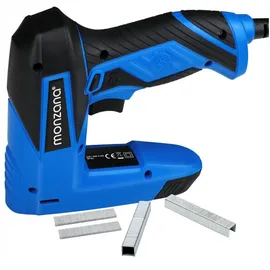 monzana Elektrotacker 2in1 inkl. 400 Klammern & 100 Nägeln