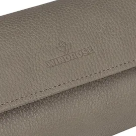 Windrose Uhrenetui Tempora für 3 Uhren Ø max. 50 mm Beige