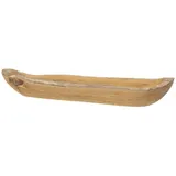 Bloomingville Tablett Teak Holz Unikat 36 cm | Gr.: onesize