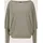 Madeleine Langarmshirt MADELEINE "Langarmshirt Lockeres Longsleeve mit Fledermausärmeln", Damen, Gr. 40, grün (schilf), Obermaterial: 62% Viskose CV. 30% Polyamid PA. 8% Elasthan EL., Modern, schmal, U-Boot-Ausschnitt, Shirts Langarmshirt, Weite Fledermausärmel