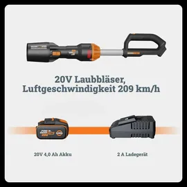 Worx WG543E inkl. 1 x 4,0 Ah + Ladegerät
