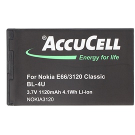 AccuCell Akku passend für Nokia 6600 slide