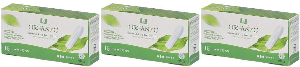 Organyc Tampons Super ohne Applikator