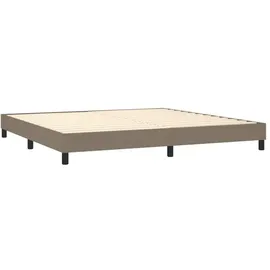 vidaXL Boxspringbettgestell 200 x 200 cm Taupe