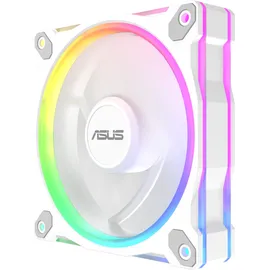 Asus PRIME MR120 ARGB Reverse Triple Pack Gehäuselüfter weiß, 120 mm, PWM