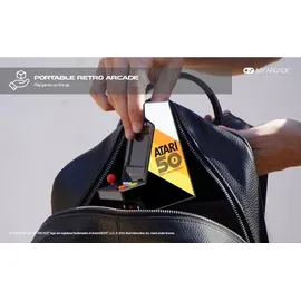 My Arcade Atari Nano Player Pro Retro-Konsole 75 Spiele Mehrfarbig
