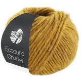 LANA GROSSA Ecopuno Chunky | Superleichtes, flauschiges Effektgarn mit Baby Alpaka | Handstrickgarn aus 33% Schurwolle (Merino) & 19% Alpaka Wolle | 50g Wolle zum Stricken & Häkeln | 70m Garn