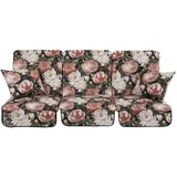 Patio Auflage 180 x 60 x 5 cm mehrfarbig 3-tlg.