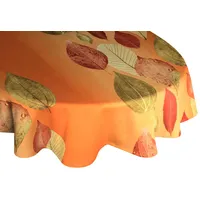 Wirth Tischdecke MAREK 1, St.), oval orange