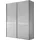STAUD Schwebetürenschrank Sinfonie Plus 167 x 222 x 68 cm Weiß