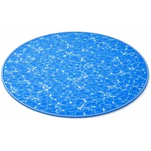 SPIRATO Poolfolie Rund Kristallblau 3,50 m