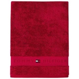 Tommy Hilfiger Handtücher Uni red, Badetuch 100x150 cm