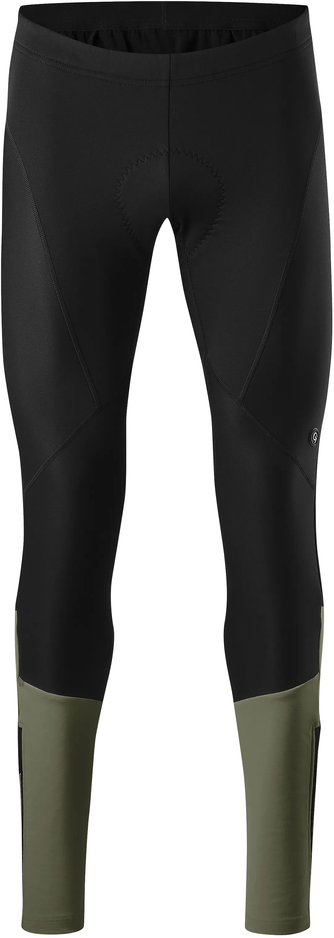 Fahrradhose »Essential Tight Softshell M«, Herren Radhose mit Sitzpolster, Tight fit, Gr. 6XL - Normalgrößen, olivgrün, , 91291955-6XL Normalgrößen