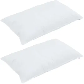 vidaXL KopfKissen 40 x 80 cm Weiß