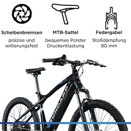 Zündapp Z898 27,5 Zoll RH 48 cm schwarz/blau