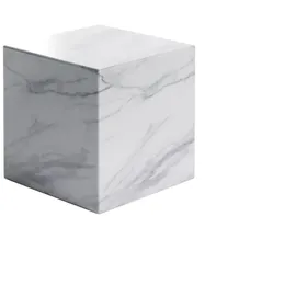 Steinberg Serie 541 Beistelltisch, Light Marble, SOLIDSurface, 400x400mm, 541700052