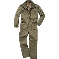 Brandit Panzerkombi 1PC 1-teiliger Anzug, grün, Größe 2XL für Männer