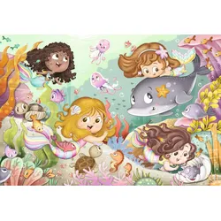 Kleine Feen und Meerjungfrauen