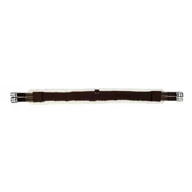 HKM Sattelgurt Teddy 145 cm Schwarz/Cream
