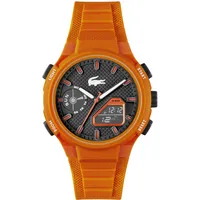 Lacoste Analoge-Digitale Multifunktions-Quarzuhr für Herren Kollektion LC33 mit Oranges