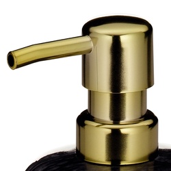Seifenspenderpumpe Zu Liron ABS-Kunststoff gold 17,0x6,5x3,5cm
