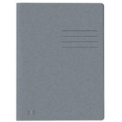 OXFORD Schnellhefter TOP FILE+ Karton grau DIN A4