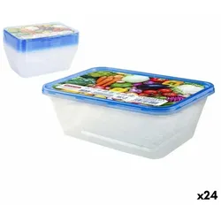 Lunchbox-Set Privilege 49787 rechteckig 750 ml 18 x 12 x 6 cm (24 Stück) (9 pcs)