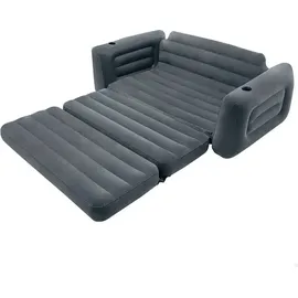 Intex Schlafcouch Futon 2-Sitzer Grau