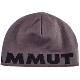 Mammut Logo Beanie stahlschwarz Einheitsgröße