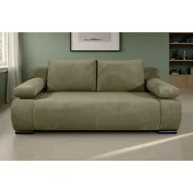 Collection AB Schlafsofa Polyester 2-Sitzer Grün