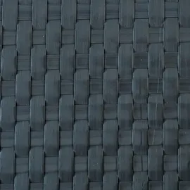 zaunzu® Sichtschutzstreifen Rattan 26 m Anthrazit