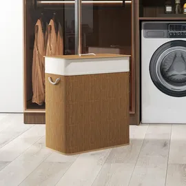 Homcom Wäschekorb Bambus