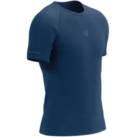 compressport Herren Trail Racing SS T-Shirt blau