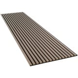 FibroTech Akustikpaneel Unika 25  (Walnut, 2.440 x 600 x 22 mm)