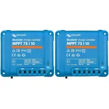 Victron Energy BlueSolar MPPT 75V 10 Amp 12/24-Volt Solar Laderegler (Packung mit 2)