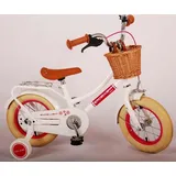 TPFSports Excellent Kinderfahrrad - Mädchen 12 Zoll - Rücktritt + Handbremse - Weiß