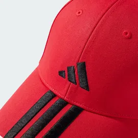 Adidas 3-Streifen New Logo Baseball Kappe Pure Ruby / Black Erwachsene (M/L)