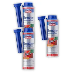 3x 300ml LIQUI MOLY 5108 Additiv Benzin-Systempflege Zusatz Kraftstoff Pflege
