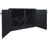 Proregal Fahrradgarage 1er Fahrradbox Anthrazit 184x152x98 cm