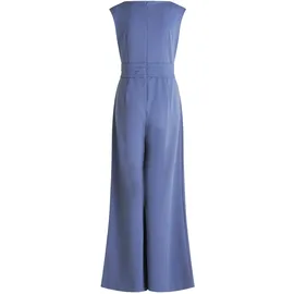 Vera Mont Damen Jumpsuit mit weitem Bein 44, Tansanit Blue - 44