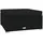 vidaXL Gartenhocker mit Kissen 70 x 70 x 30 cm schwarz 4 St.