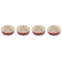 Le Creuset Tarteform 4er-Set Ø 11 cm
